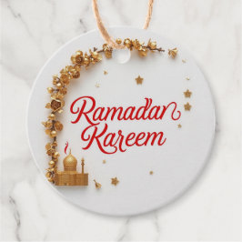 Ramadan Kareem theme gift Sticker for celebration Geschenkanhänger