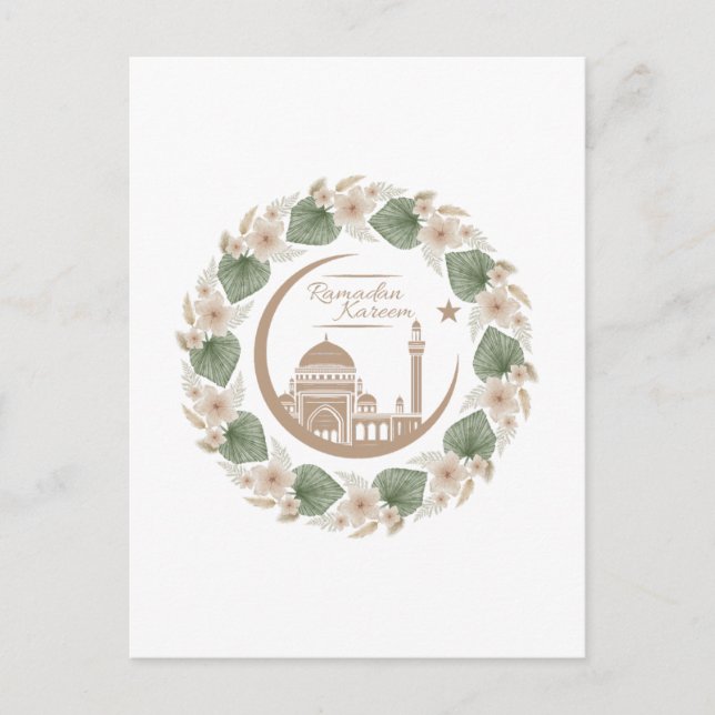 Ramadan Karem Postkarte (Vorderseite)