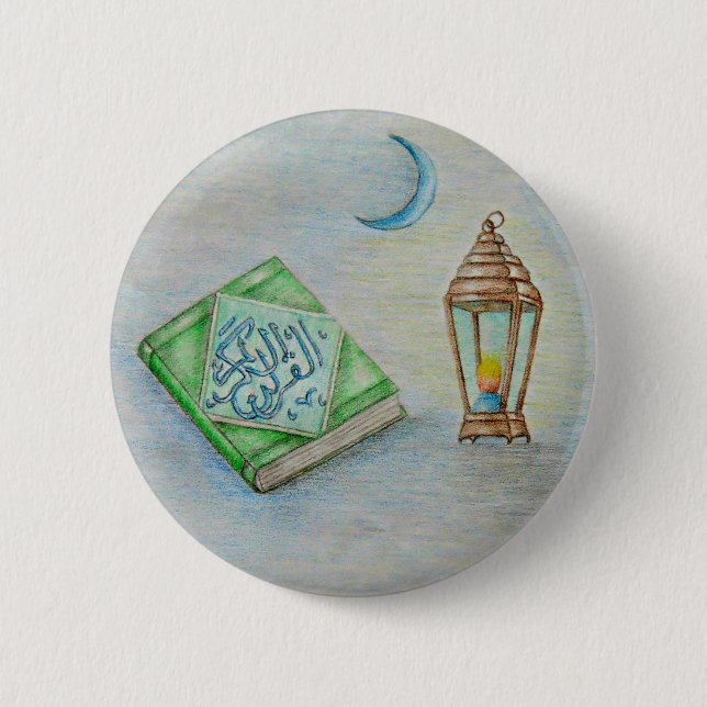 Ramadan Karim Button (Vorderseite)