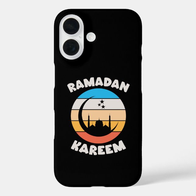 Ramadan Karim iPhone 16 Hülle (Rückseite)