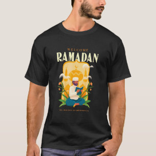 Ramadan Karim zitiert Fastenmodus auf dem besten R T-Shirt
