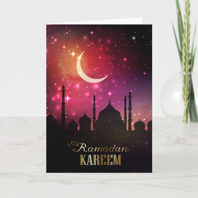 Ramadan Karte (Vorderseite)