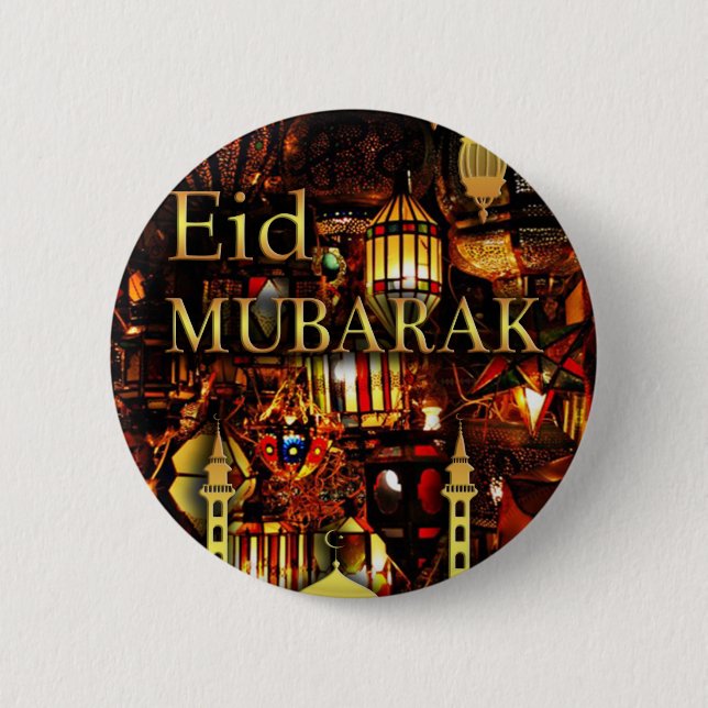 Ramadan-Karte 3 Button (Vorderseite)