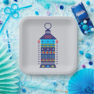 Ramadan Lantern Pappteller