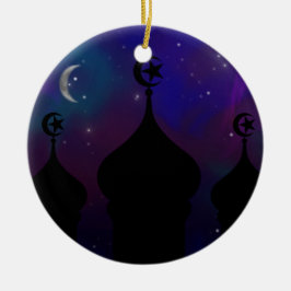 Ramadan Moschee mit Magischer Night Sky Keramikornament