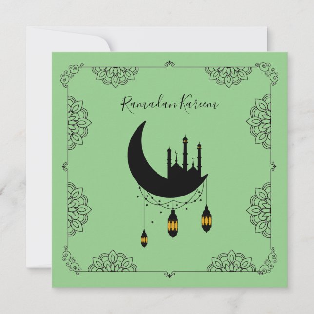 Ramadan Moschee Moon Lanterns (Vorderseite)