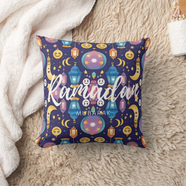 Ramadan Moubarak Coussin Lanterne (Couverture)