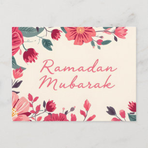 Ramadan Mubarak 2026 Grußkarte Postkarte
