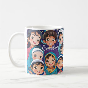 Ramadan Mubarak Anime Tasse