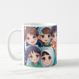 Ramadan Mubarak Anime Tasse