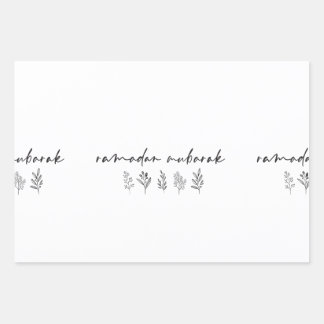 Ramadan Mubarak! Geschenkpapier Set