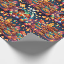 Ramadan Mubarak Iftar Wrapping Paper