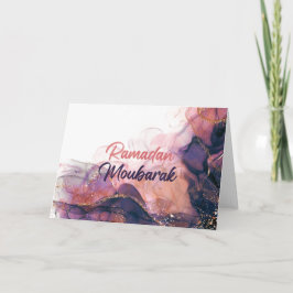 Ramadan Mubarak islamische Geschenke Karte