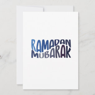 Ramadan Mubarak Islamischer Spruch Einladung