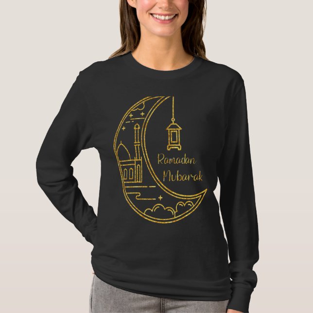 Ramadan Mubarak Kareem T-Shirt (Vorderseite)