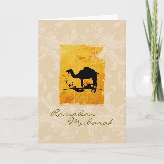 Ramadan Mubarak Karte (Vorderseite)