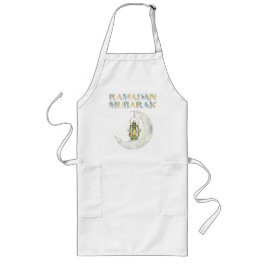 Ramadan Mubarak Lange Schürze