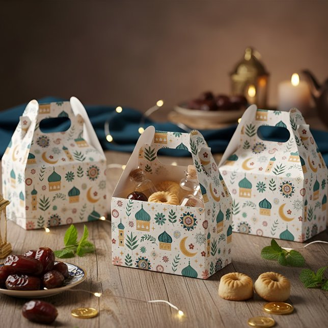 Ramadan Mubarak -Ramadan Kareem -Iftar Favor Boxes Geschenkschachtel (Von Creator hochgeladen)