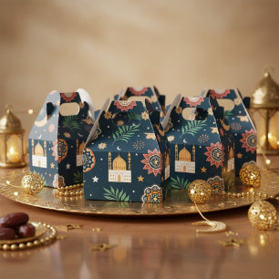 Ramadan Mubarak -Ramadan Kareem -Iftar Geschenkschachtel