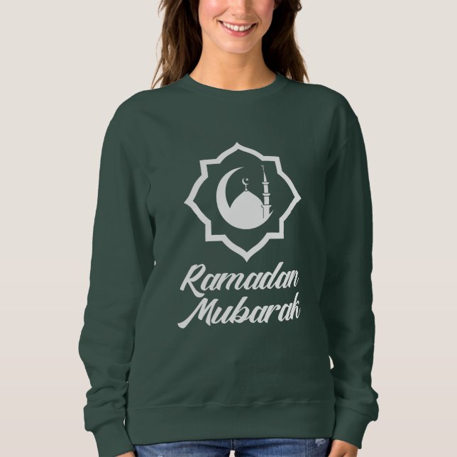 Ramadan Mubarak Sweatshirt (Vorderseite)