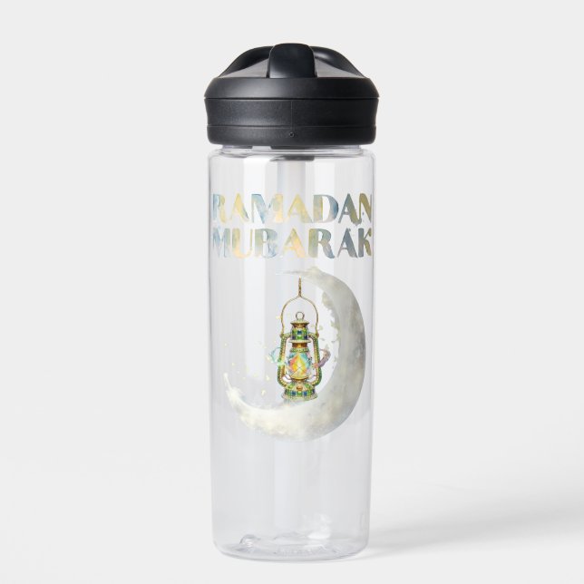 Ramadan Mubarak Trinkflasche (Vorderseite)