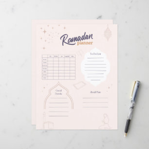 Ramadan-Planer
