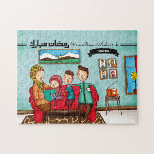Ramadan Puzzle Jeûne