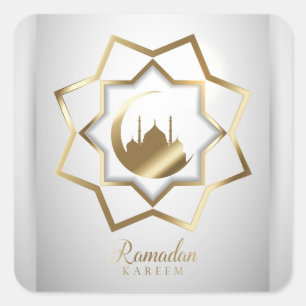 Ramadan Quadratischer Aufkleber
