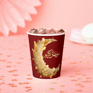 RAMADAN RAMADAN KAREEM RAMADAN MUBARAK PAPIERBECHE PAPPBECHER