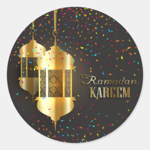 Ramadan Runder Aufkleber