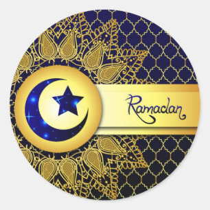 Ramadan Runder Aufkleber