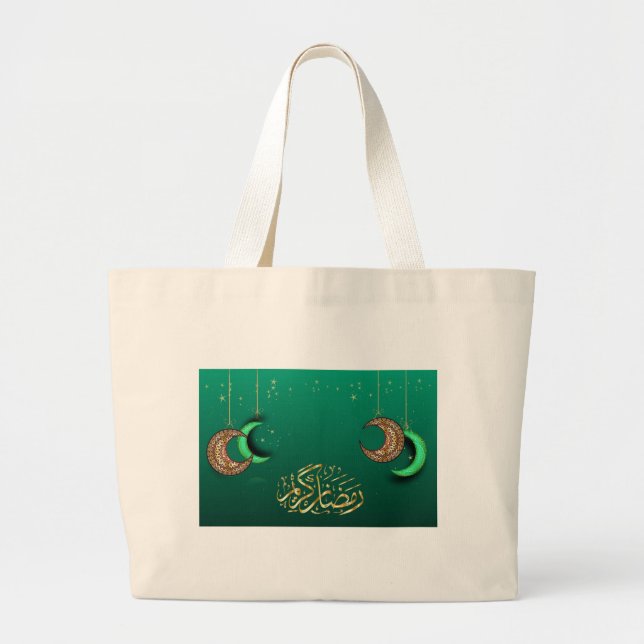 Ramadan Theme Tote Tasche (Vorne)