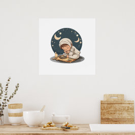 Ramadan-Wandbild Poster