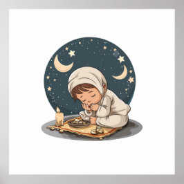 Ramadan-Wandbild Poster