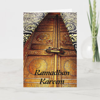 Ramadhan Kareem Carte de voeux musulmane islamique