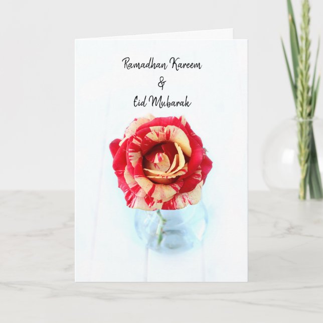 Ramadhan Kareem und Eid al Mubarak Card Karte (Vorderseite)