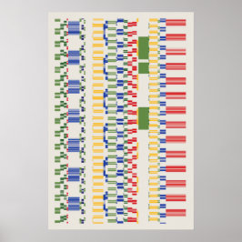 Ramanujan Numbers Pattern  Poster