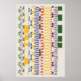 Ramanujan-Zahlenmuster  Poster