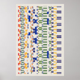 Ramanujan-Zahlenmuster  Poster