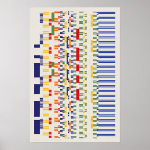 Ramanujan-Zahlenmuster  Poster