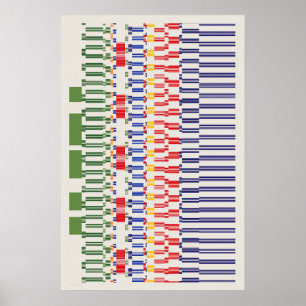 Ramanujan-Zahlenmuster  Poster