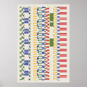 Ramanujan-Zahlenmuster  Poster