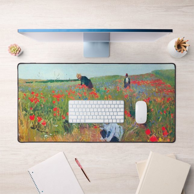 Ramasser les fleurs dans un champ, Mary Cassatt (Bureau 1)