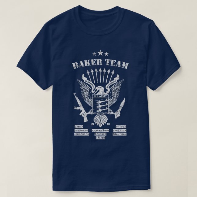 Rambo Baker Team 1 T-Shirt (Design vorne)