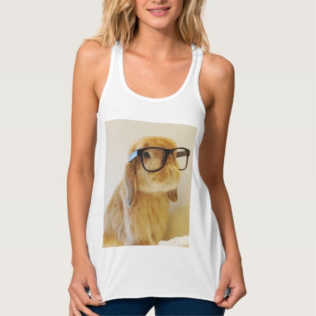 Rambo Häschen Tank Top (Vorderseite)
