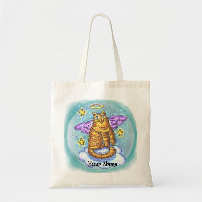 Rambo Kitty Cat Angel-Taschentuch Tragetasche (Vorne)