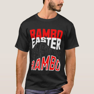 Rambo-Ostern. T-Shirt