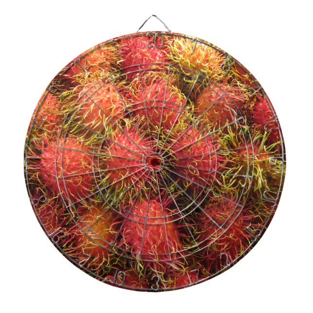 Rambutan Tropical Fruit Dartscheibe (vorne)