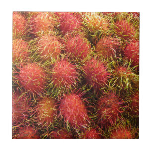 Rambutan Tropical Fruit Fliese