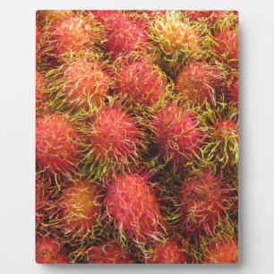 Rambutan Tropical Fruit Fotoplatte